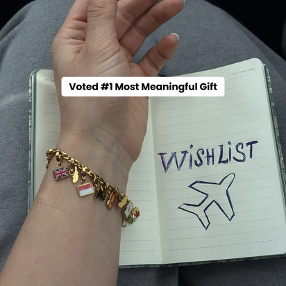 Exchange Life Flag & Map Charms