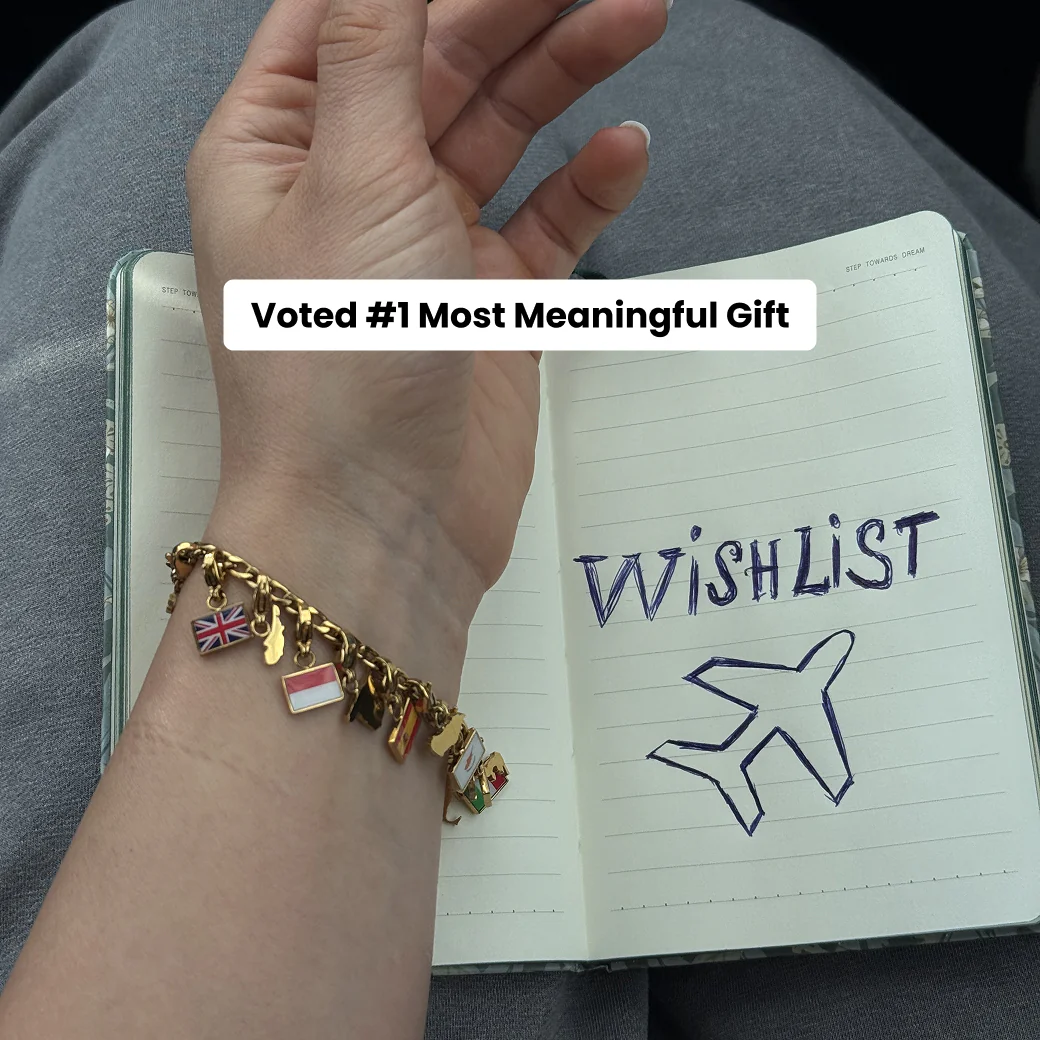 Exchange Life Flag & Map Charms